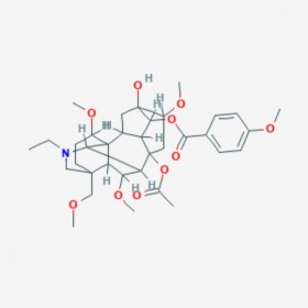 粗茎乌头碱甲 Crassicauline A 79592-91-9 C35H49NO 10