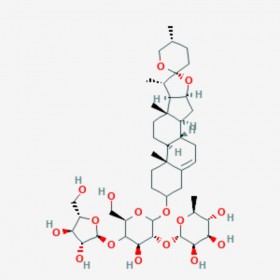 重楼皂苷I Polyphyllin I(Chonglou Saponin I) 50773-41-6 C44H70O16
