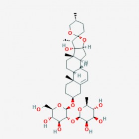 重楼皂苷Ⅵ Polyphyllin VI 55916-51-3 C39H62O13
