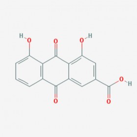 大黄酸 Rhein 478-43-3 C15H8O6