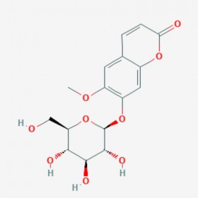 东莨 菪苷 Scopolin 531-44-2 C16H18O9