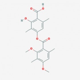 地弗地衣酸 Diffractic Acid 436-32-8 C20H22O7