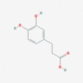 二氢咖啡酸  3,4-Dihydroxybenzenepropanoic acid  1078-61-1 C9H10O4