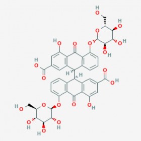 番泻苷A Sennoside A 81-27-6 C42H38O20