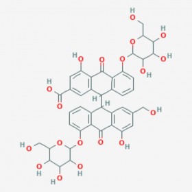 番泻苷D Sennoside D 37271-17-3 C42H40O19