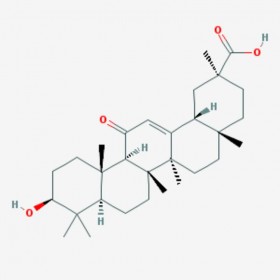 甘草次酸 18 β-Glycyrrhetintic Acid 471-53-4 C30H46O4