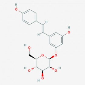 虎杖苷 Polydatin 27208-80-6 C20H22O8