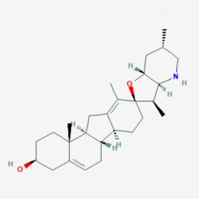 环巴胺 Cyclopamine 4449-51-8 C27H41NO2