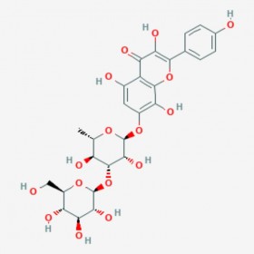 红景天素 Rhodiosin; Herbacetin-7-O-glucorhamnoside 86831-54-1 C27H30O16