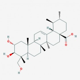 积雪草酸 Asiatic acid 464-92-6 C30H48O5