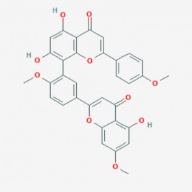 金松双黄酮 Sciadopitysin 521-34-6 C33H24O10