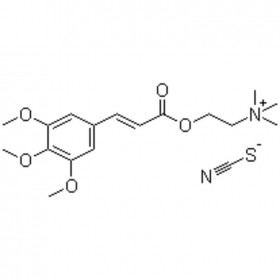 芥子碱硫氰酸盐 Sinapine thiocyanate 7431-77-8 C16H24NO5.CNS