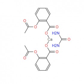 卡巴匹林钙 Carbasalate calcium 5749-67-7      C18H14CaO8.CH4N2O