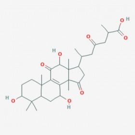 灵芝酸G Ganoderic acid G 98665-22-6 C30H44O8