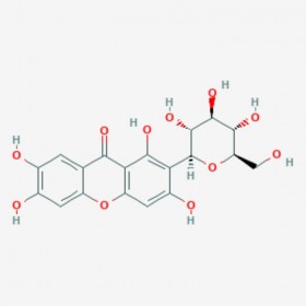 芒果苷 Mangiferin 4773-96-0 C19H18O11