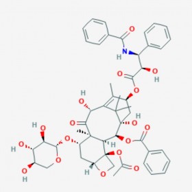 7-木糖苷-10-脱乙酰基紫杉醇  7-Xylosyl-10-deacetyltaxol  90332-63-1 C50H57NO 17