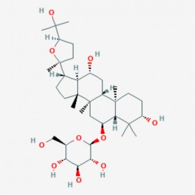 拟人参皂苷RT5 Pseudoginsenoside RT5 98474-78-3 C36H62O10