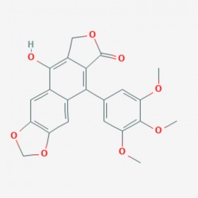 去氢鬼臼毒素  Tetradehydropodophyllotoxin 42123-27-3 C22H18O8