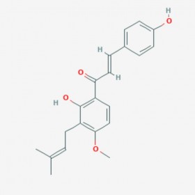 4-羟基德里辛 4-Hydroxyderricin 55912-03-3 C21H22O4