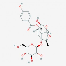 羟基芍药苷 oxypaeoniflorin 39011-91-1 C23H28O12