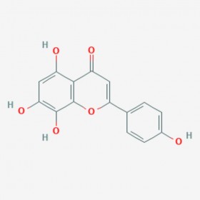 异野黄芩素  8-Hydroxyapigenin 41440-05-5 C15H10O6