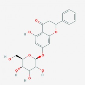 乔松素-7-O-葡萄糖苷 Pinocembroside 75829-43-5 C21H22O9