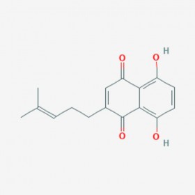 去氧紫草素 Deoxyshikonin 43043-74-9