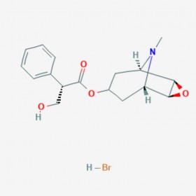 氢溴酸东莨 菪 碱 Scopolamine hydrobromide 114-49-8（6533-68-2三个结晶水） C17H22BrNO4