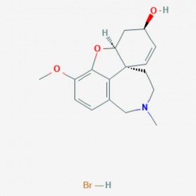 氢溴酸加兰他敏 Galantamine Hydrobromide 1953-04-4 C17H22BrNO3