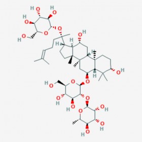 人参皂苷Re Ginsenoside Re 52286-59-6 C48H82O18