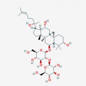 人参皂苷Rf Ginsenoside Rf 52286-58-5 C42H72O14