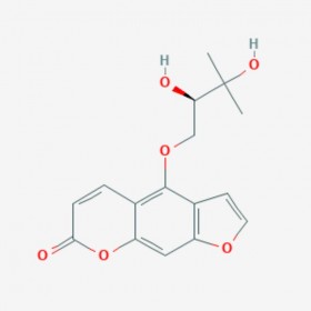 水合氧化前胡素 Oxypeucedan hydrate 133164-11-1 C16H16O6