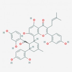 桑黄酮G kuwanonG 75629-19-5 C40H36O11