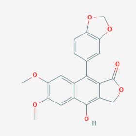 山荷叶素  Diphyllin 22055-22-7 C21H16O7