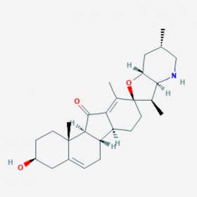 蒜藜芦碱 Jervine 469-59-0 C27H39NO3