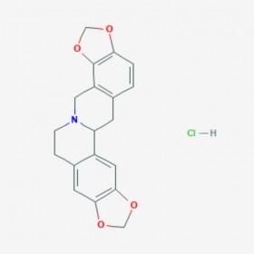 盐酸四氢黄连碱 Stylopine hydrochloride 96087-21-7盐酸的 7461-2-1/4312-32-7（游离的） C19H18ClNO4