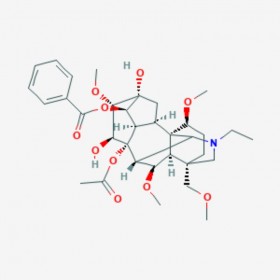 脱氧乌头碱 3-Deoxyaconitine 3175-95-9 C34H47NO 10