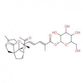 土荆皮甲酸苷 Pseudolaric Acid A-O-β-D- glucopyranoside 98891-44-2 C28H38O11