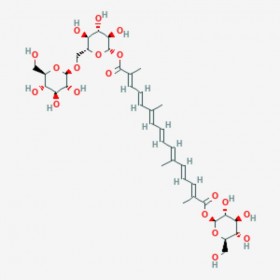 西红花苷II Crocin II 55750-84-0 C38H54O19