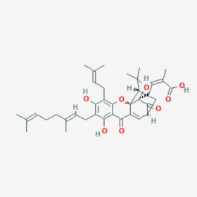 新藤黄酸 Neo-gambogenic acid 93772-31-7 C38H46O8