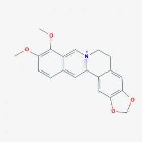 小檗碱 Berberine 2086-83-1 C20H18NO4