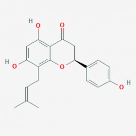 8-异戊烯基柚皮素 8-Prenylnaringenin 53846-50-7 C20H20O5