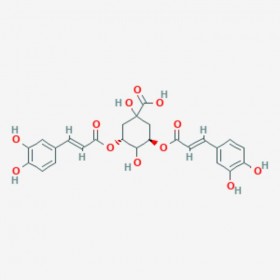 异绿原酸A Isochlorogenic acid A 2450-53-5（89919-62-0） C25H24O12