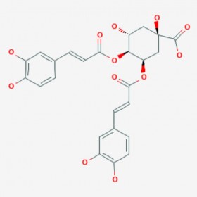 异绿原酸C Isochlorogenic acid C 32451-88-0/57378-72-0 C25H24O12