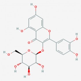 异槲皮苷 Isoquercitrin 482-35-9；21637-25-2 C21H20O12