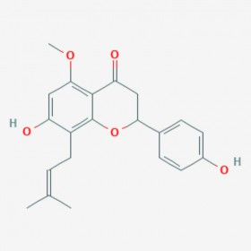 异黄腐酚  Isoxanthohumol 70872-29-6 C21H22O5