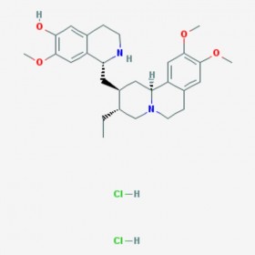 盐酸吐根酚碱 (-)-Cephaeline dihydrochloride 5853-29-2(含两个盐酸）；3738-70-3（含一个盐酸） C28H38N2O4.2(ClH)；C28H38N2O4