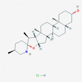 盐酸番茄碱 Tomatidine hydrochloride 6192-62-7 C27H46ClNO2