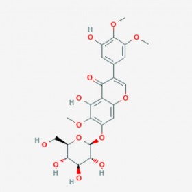 野鸢尾苷 Lridin 491-74-7 C24H26O13