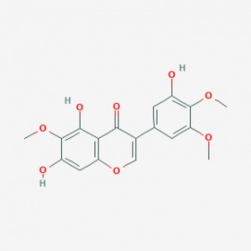 野鸢尾黄素 Irigenin 548-76-5 C18H16O8